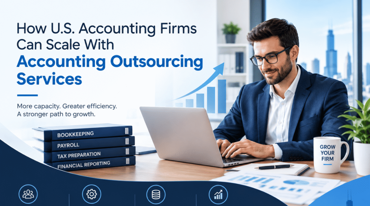 How U.S. Accounting Firms Can Scale With Accounting Outsourcing Services