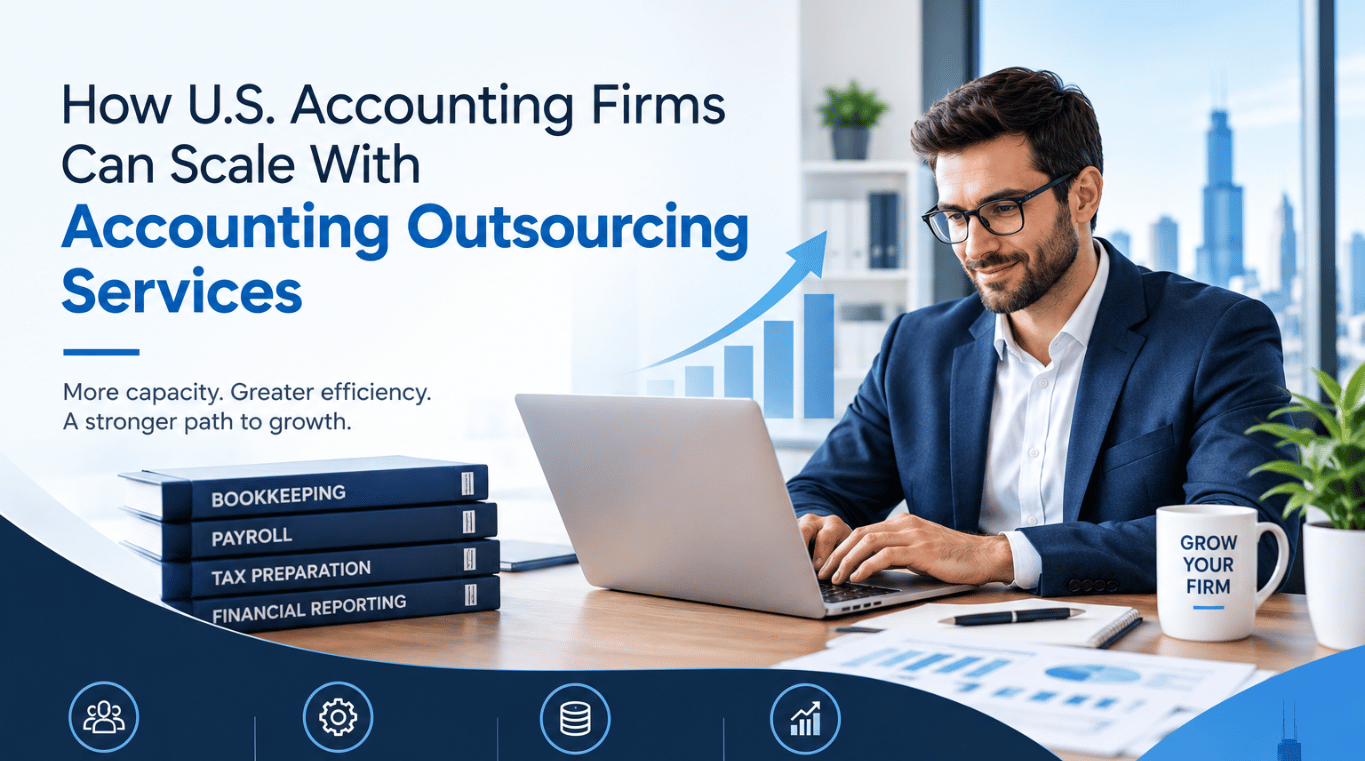 How U.S. Accounting Firms Can Scale With Accounting Outsourcing Services